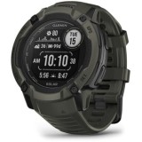 Ceas smartwatch Garmin Instinct 2X Solar, Moss