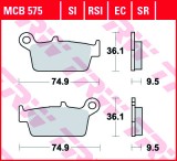 Set placute frana TRW MCB575 - Gas Gas EC - Honda CRM - CRE - XLR 50-650cc - Kymco Sniper - Yup - Yamaha YZ - WR 125-426cc