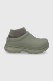 UGG papuci Tasman X femei, culoarea verde 1125730-BTOL