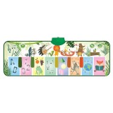 Covor muzical tip Pian, tema animalute, pentru copii, ATU-087517, Oem