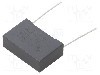 Condensator cu polipropilena, 0,47&micro;F, 350V AC, 800V DC, KEMET - R53BN34705000K