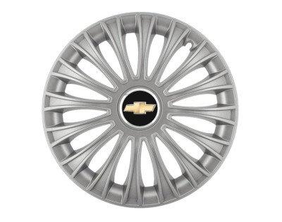 Set 4 capace roti pentru Chevrolet, model Dino Gray, R15 foto