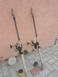 Vind 2 undite Daiwa + 2 mulinete Banax