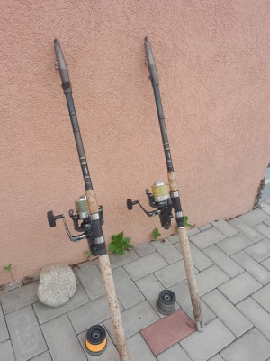 Vind 2 undite Daiwa + 2 mulinete Banax foto