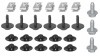 Set fixare scut motor Audi A3 (8v); Seat Leon (5f); Skoda Octavia III (5e); VW Golf VII (5k), Passat (B6 (3c)), Passat (B8), Passat Cc (357), Sharan, Rapid