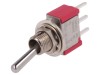 Comutator Basculant SPDT ON-ON, 2 pozitii, THT, IP40, 2A 250VAC, PCB, Seria 7000