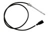 Senzor temperatura filtru particule Vw Amarok 2.0tdi 2010-, Iin fata turbocompresorului - 970mm - Conector Negru, NTY EGT-VW-063