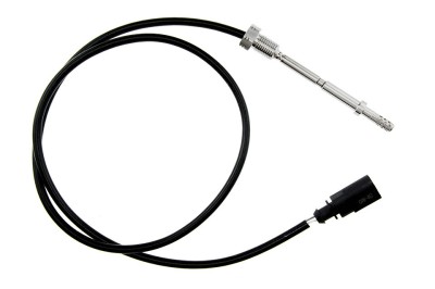 Senzor temperatura filtru particule Vw Amarok 2.0tdi 2010-, Iin fata turbocompresorului - 970mm - Conector Negru, NTY EGT-VW-063 foto