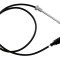 Senzor temperatura filtru particule Vw Amarok 2.0tdi 2010-, Iin fata turbocompresorului - 970mm - Conector Negru, NTY EGT-VW-063