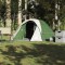 vidaXL Cabină cort de camping, 4 persoane, verde, impermeabil 4009558