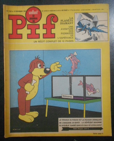 Revista Pif, nr. 1165, anul 1967