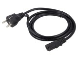 Cablu Alimentare Negru 3m 3x0.75mm2 CEE 7/7 la IEC C13