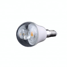 Bec led E14 COB 5 W de culoare alb