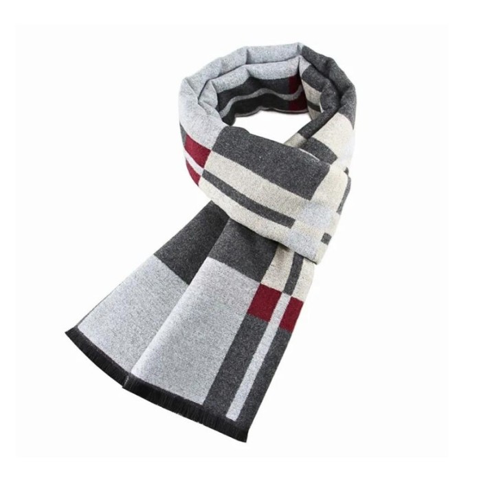 Fular barbatesc Cashmere ecosez