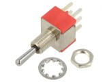 Comutator basculant DP3T ON-OFF-ON 2A 250VAC 5A 28VDC