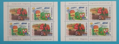 TIMBRE ROMANIA 2006 L.P.1718c EUROPA 2006 Integrarea imigrantilor MNH** foto