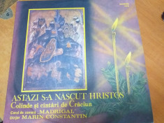 AS - ASTAZI S-A NASCUT HRISTOS, COLINDE (DISC VINIL, LP) foto