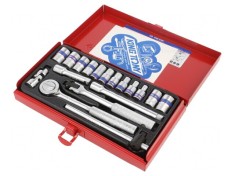 Set Chei Tubulare 18 Bucăți 1/4&quot;