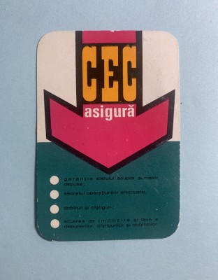 Calendar 1971 CEC foto