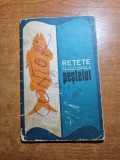 carte de bucate - retete de preparare a pestelui - pentru 10 portii - anii 60-70