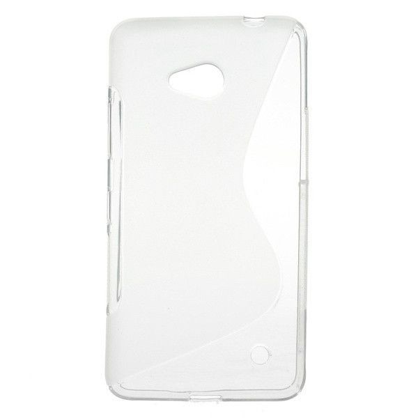 Husa MICROSOFT Lumia 435 \ 532 - Luxury Flow TSS, Alb