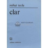 Clar. Versuri - 1985 - Mihai Teclu ($A36)