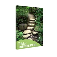 Tablou fosforescent Mai sus! - 30 cm x 20 cm