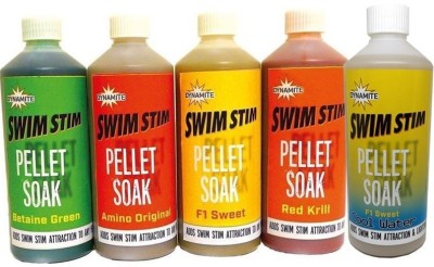 LICHID ATRACTANT DYNAMITE BAITS SWIM STIM PELLET SOAK 500ML Red Krill foto