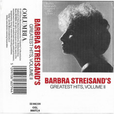 Caseta Barbra Streisand ‎– Barbra Streisand's Greatest Hits, Volume II