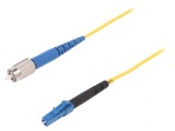 Patch Cord Fibră Optică FC/UPC la LC/UPC 1m 9/125um