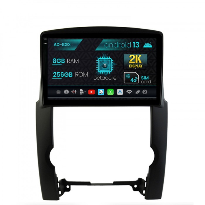 Navigatie Kia Sorento (2009-2013), Android 13, X-Octacore 8GB RAM + 256GB ROM, 10.36 Inch - AD-BGX10008+AD-BGRKIT208