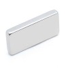 Magnet Neodim Puternic Bloc 20x10x3mm N48 Nichelat 3.5kg Fixare, Generatoare Eoliene, Fixare Scule, Experimente Levitație