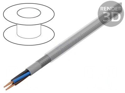 Cablu PVC Transparent/Gri &amp;Ouml;LFLEX&amp;reg; CLASSIC 100 CY 4x0.5mm&amp;sup2; foto