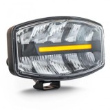 Proiector LED Faza Lunga Atlas 320, 48W, 3000 Lumeni, DRL Dual Color Alb/Portocaliu, 9-36V, Omologare ECE-R10/R148/R149/CISPR-25, IP69K