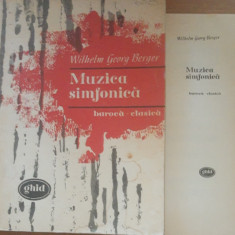 Muzica simfonică, barocă clasică - Wilhelm Georg Berger