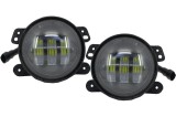 Proiectoare Full LED CREE Dublu Proiector compatibil cu Jeep Wrangler JK TJ LJ (2007-2017) FLJEWR4C