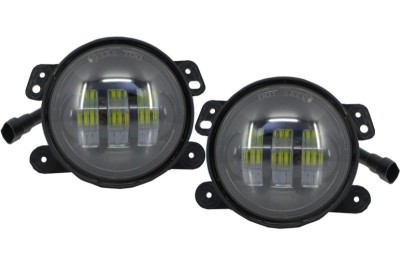 Proiectoare Full LED CREE Dublu Proiector Jeep Wrangler JK TJ LJ (2007-2017) Performance AutoTuning foto