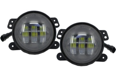 Proiectoare Full LED CREE Dublu Proiector compatibil cu Jeep Wrangler JK TJ LJ (2007-2017) FLJEWR4C foto