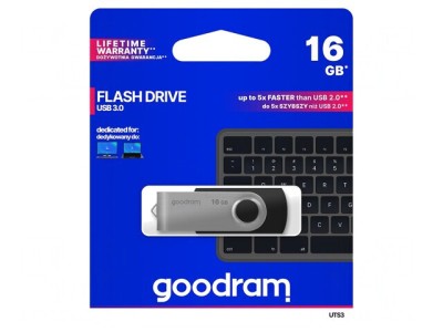 Memorie USB 3.0 16GB Neagră foto