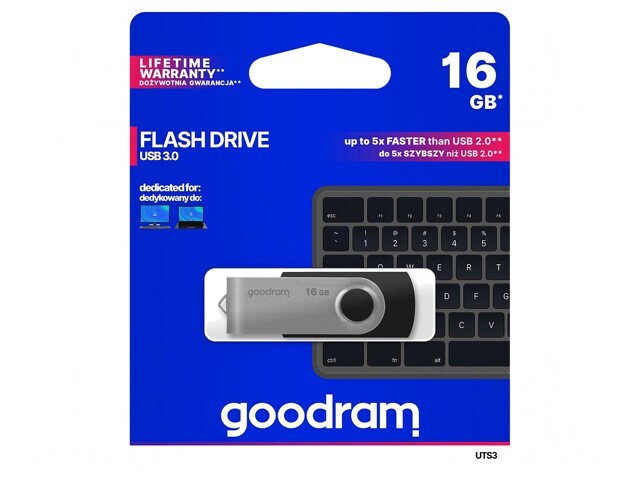 Memorie USB 3.0 16GB Neagră