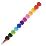 Set 12 creioane colorate si cerate - Dream in colour - Inima, Legami