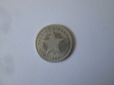 Cuba 10 Centavos 1920 argint 900, America Centrala si de Sud