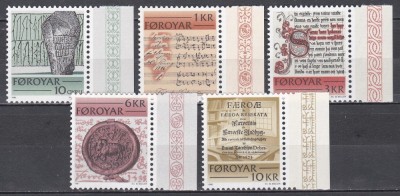 Feroe 1981 - Documente istorice, MNH foto