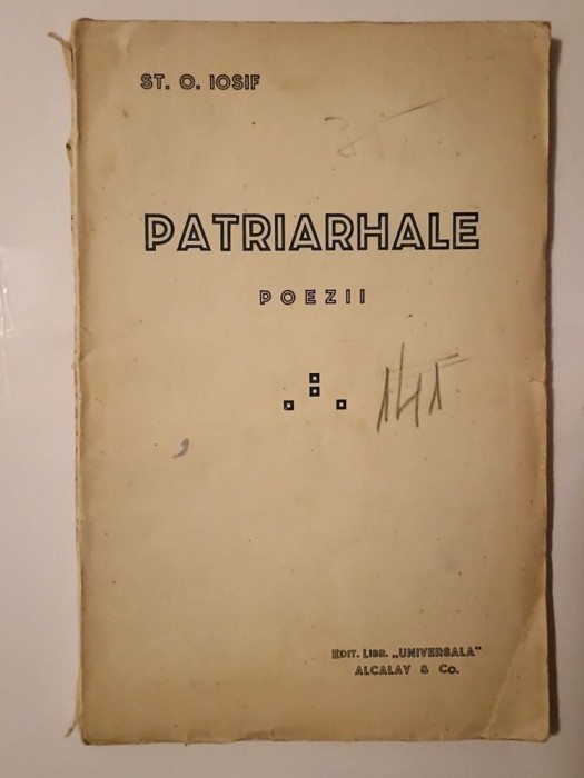 Șt. O. Iosif - Patriarhale (poezii)