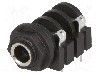 Conector jack, Jack 6,3mm, 2 contacte, mama, AMPHENOL - ACJM-PH