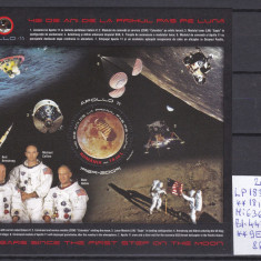 2009 Apollo 11 40 ani de la primul pas pe Luna, LP1837, Bl.447, MNH