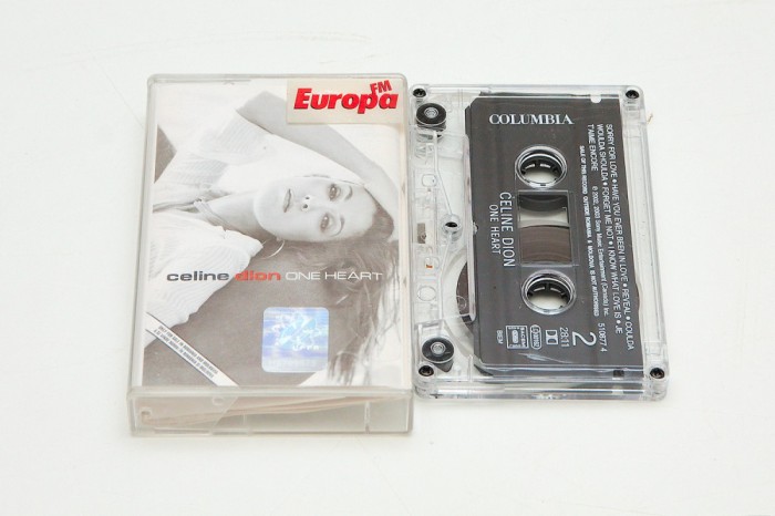 Celine Dion - One Heart - caseta audio