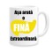 Cana alba personalizata &quot;Asa arata o fina extraordinara&quot;, INOVATIX&reg;. 330ml