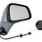 Oglinda exterioara Opel Mokka X, 09.2016-; Mokka, 12.2012-09.2016, Dreapta, reglare electrica; grunduit; incalzita; geam convex; cromat; pliere elect