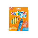 Cumpara ieftin Carioca Baby 2+ creioane cerate Wild